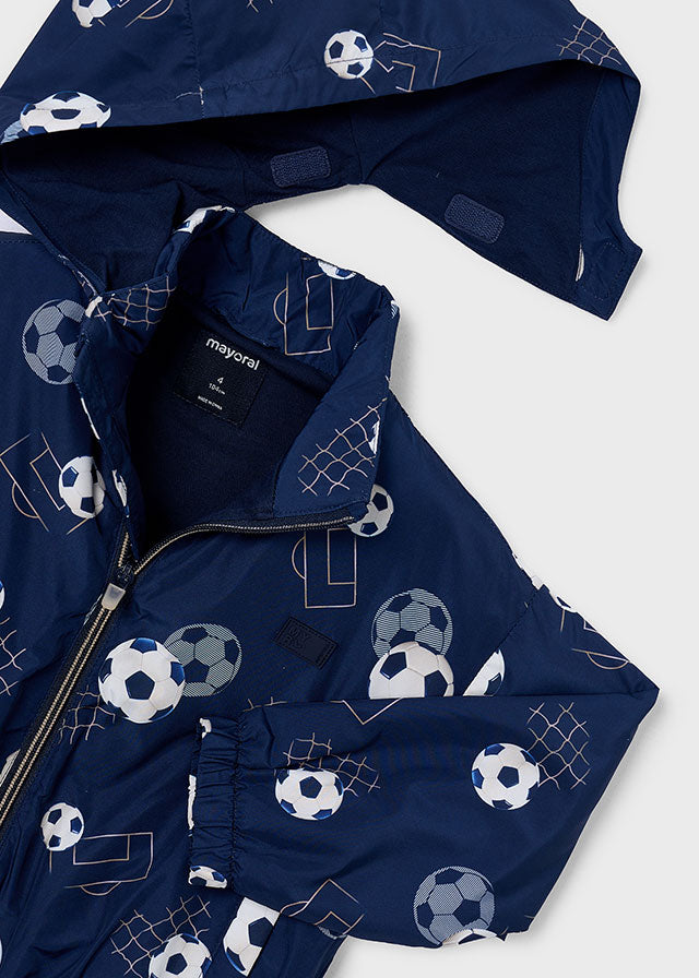 Parka estampada - mayoral - Mini Menino - SS26-3446