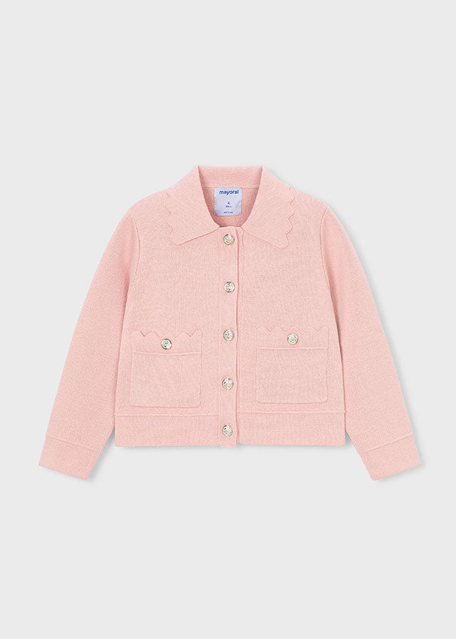 Jaqueta tricot - mayoral - Mini Menina - SS26-3450