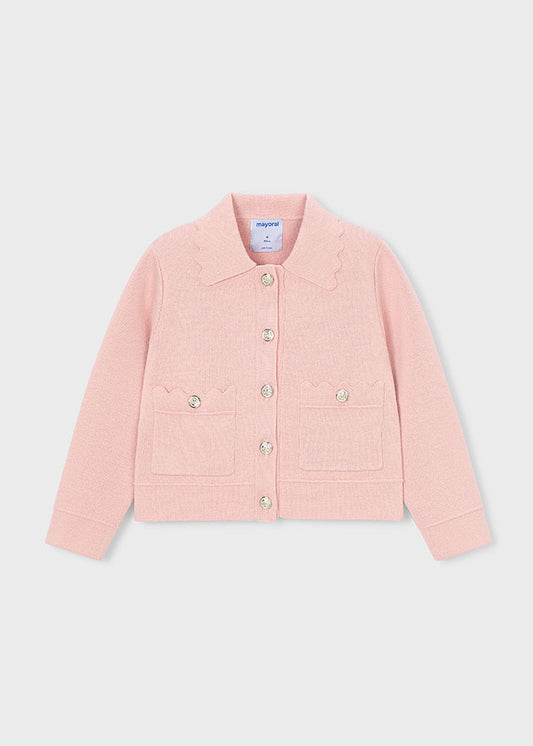 Jaqueta tricot - mayoral - Mini Menina - SS26-3450