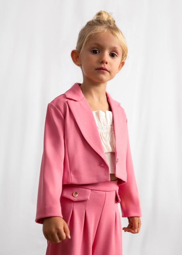 Jaquetra ponto roma - mayoral - Mini Menina - SS26-3451