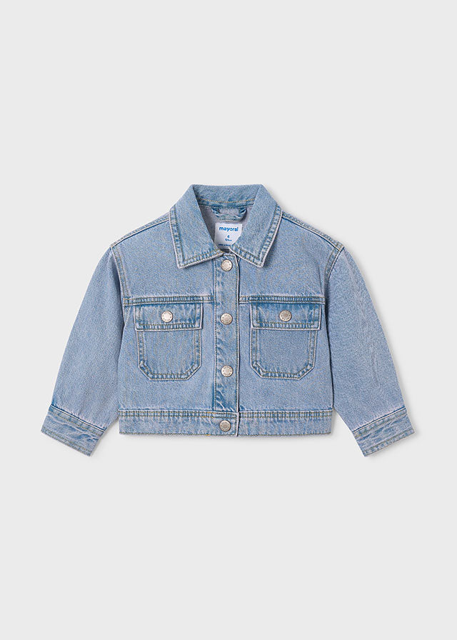Blusão denim - mayoral - Mini Menina - SS26-3454
