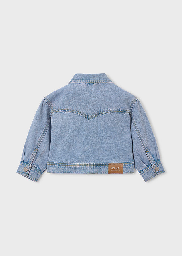 Blusão denim - mayoral - Mini Menina - SS26-3454
