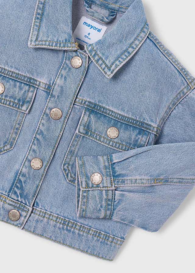 Blusão denim - mayoral - Mini Menina - SS26-3454