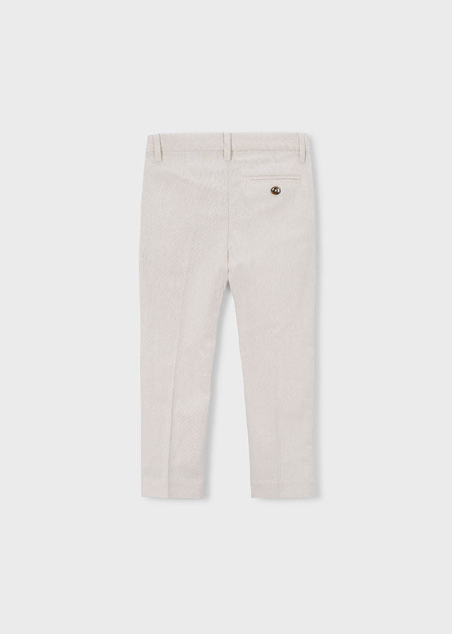 Calça linho suiting - mayoral - Mini Menino - SS26-3574
