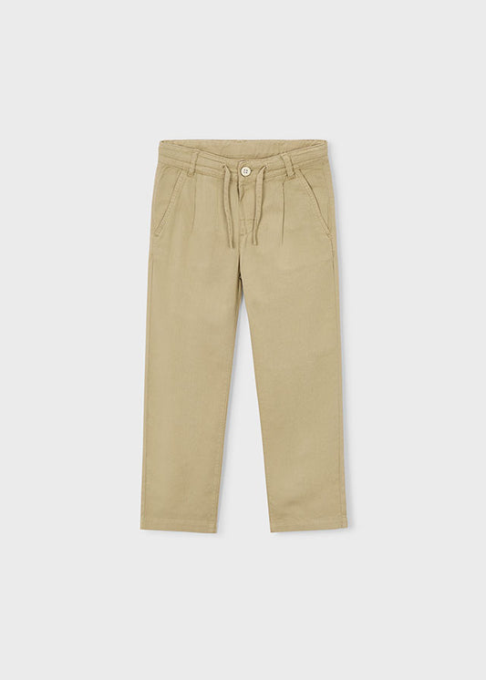 Calça linho relaxed - mayoral - Mini Menino - SS26-3576