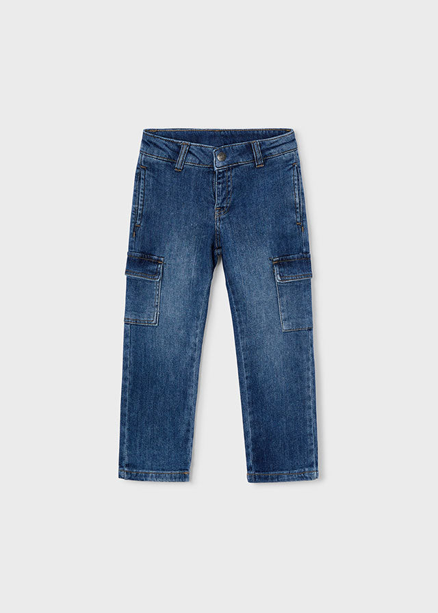 Calça denim - mayoral - Mini Menino - SS26-3578