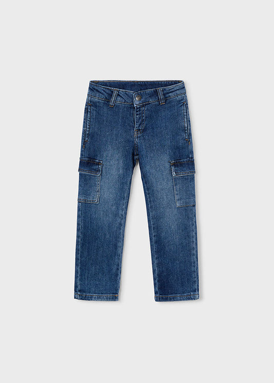 Calça denim - mayoral - Mini Menino - SS26-3578