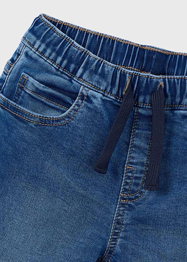 Calça soft denim jogger - mayoral - Mini Menino - SS26-3579