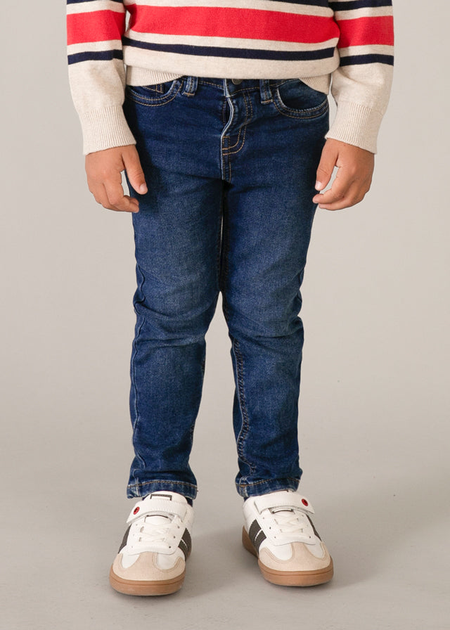 Calça soft denim 5b - mayoral - Mini Menino - SS26-3581