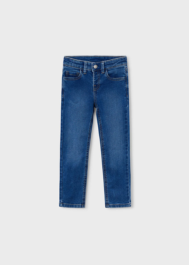 Calça soft denim 5b - mayoral - Mini Menino - SS26-3581