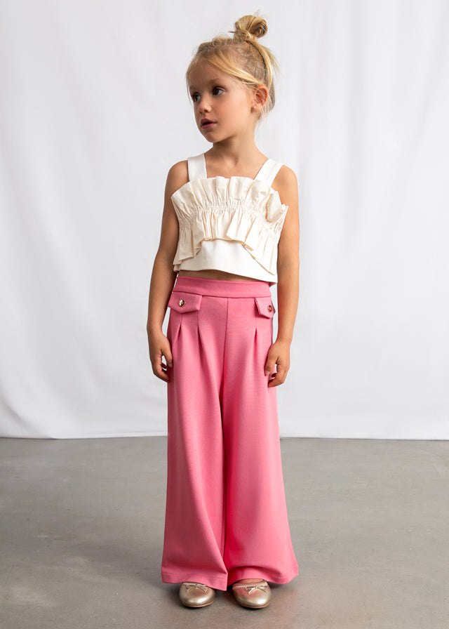 Calça ponto roma - mayoral - Mini Menina - SS26-3584