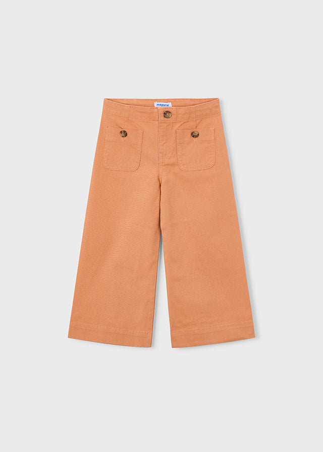 Calças em sarja marinha - mayoral - Mini Menina - SS26-3587