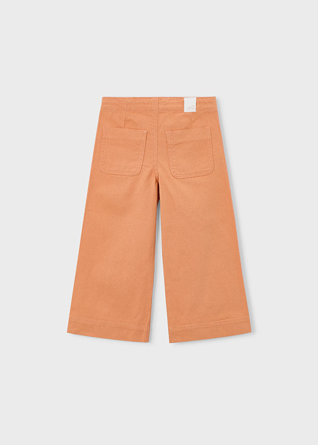 Calças em sarja marinha - mayoral - Mini Menina - SS26-3587