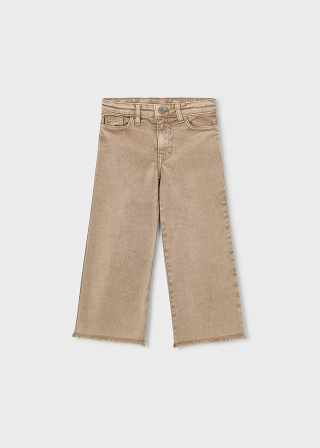 Calça sarja c/ pernas largas - mayoral - Mini Menina - SS26-3588