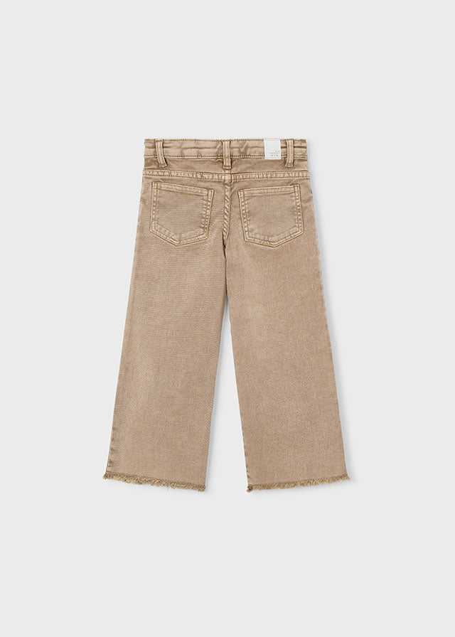 Calça sarja c/ pernas largas - mayoral - Mini Menina - SS26-3588