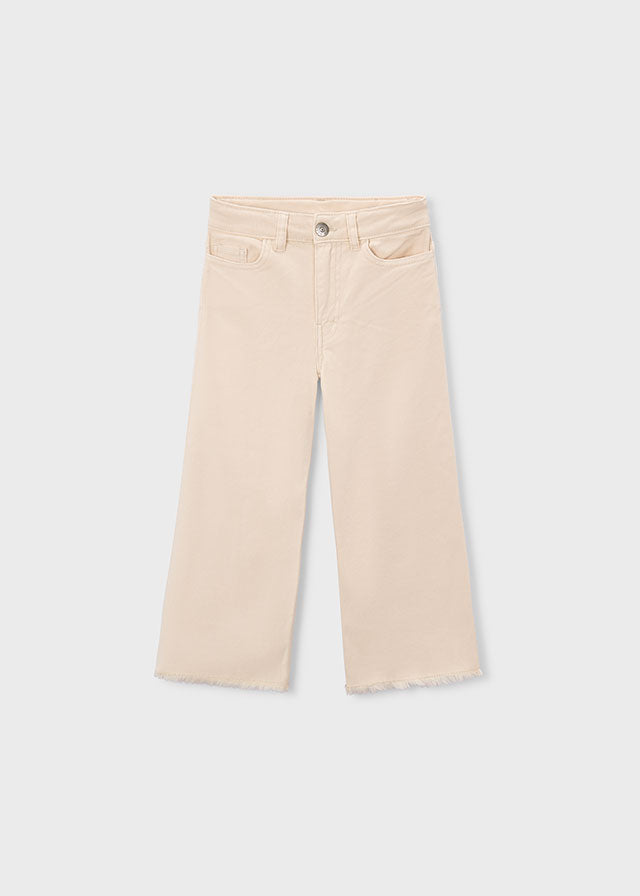Calça sarja c/ pernas largas - mayoral - Mini Menina - SS26-3588