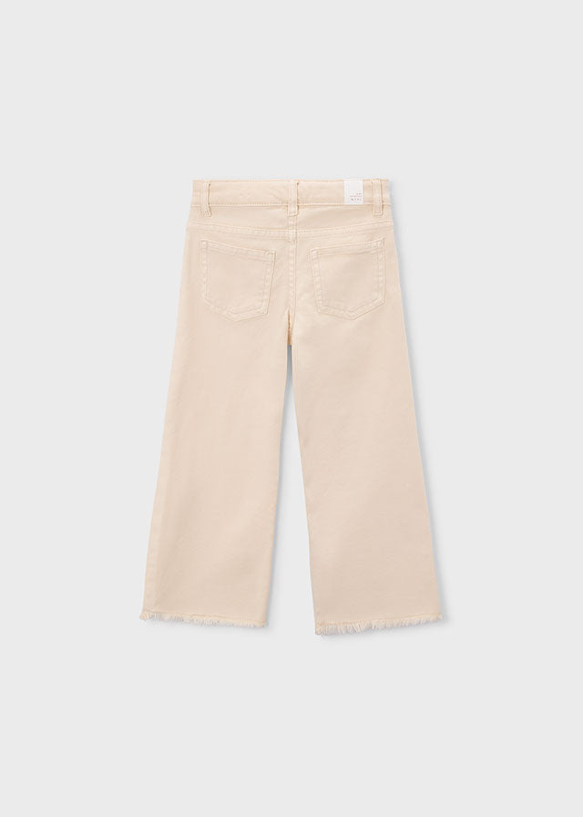 Calça sarja c/ pernas largas - mayoral - Mini Menina - SS26-3588