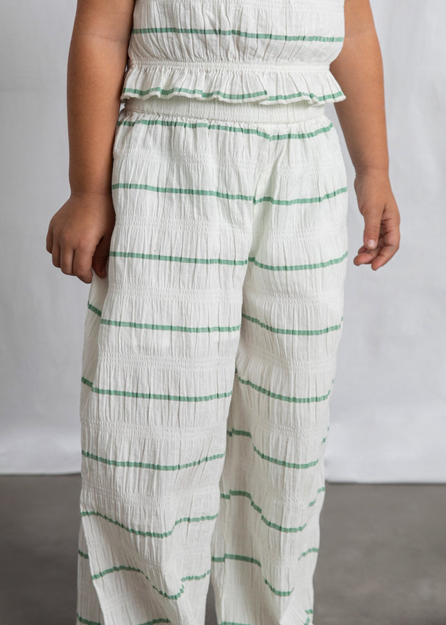 Conj. calça riscas - mayoral - Mini Menina - SS26-3593