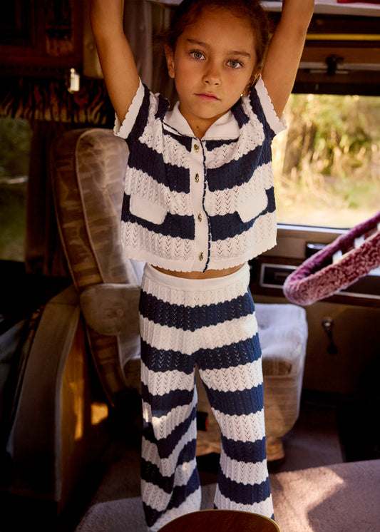 Conj. calça tricot - mayoral - Mini Menina - SS26-3595