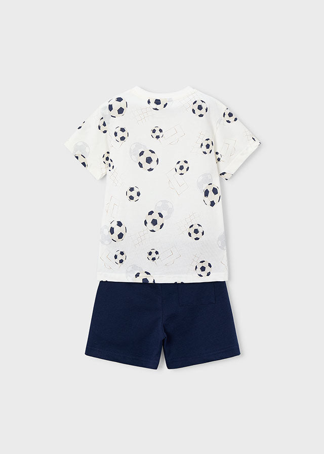 Conj.malha estampada - mayoral - Mini Menino - SS26-3607