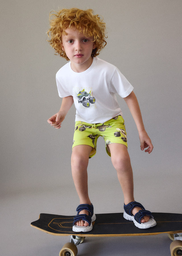 Conj.malha estampada - mayoral - Mini Menino - SS26-3607