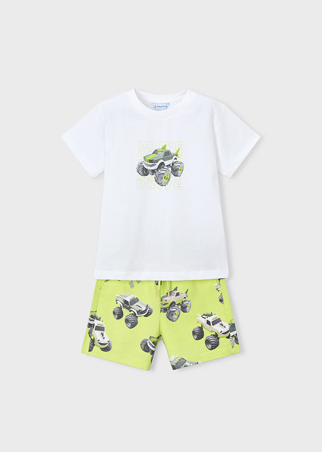 Conj.malha estampada - mayoral - Mini Menino - SS26-3607
