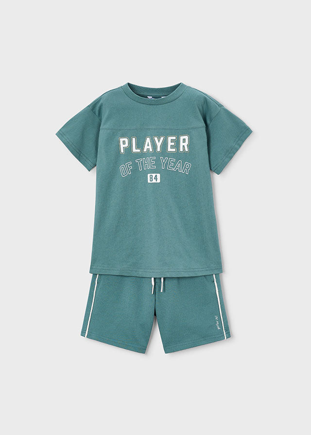 Conj. calção player - mayoral - Mini Menino - SS26-3608