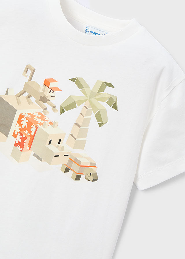 Conj. malha 2 camisetas - mayoral - Mini Menino - SS26-3609