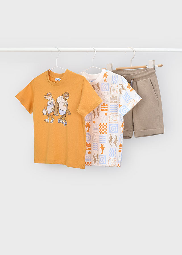 Conj. malha 2 camisetas - mayoral - Mini Menino - SS26-3609