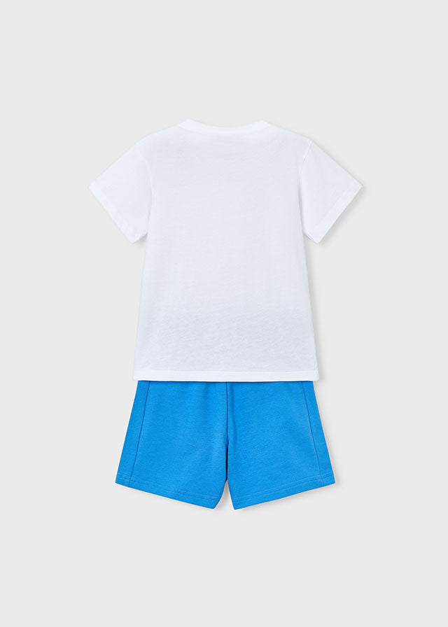 Conj. calção/t-shirt golfinho - mayoral - Mini Menino - SS26-3610
