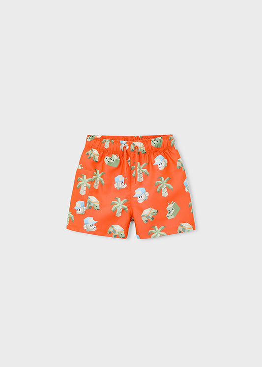Bermuda de banho estampada - mayoral - Mini Menino - SS26-3612