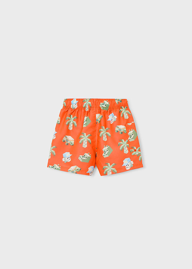 Bermuda de banho estampada - mayoral - Mini Menino - SS26-3612