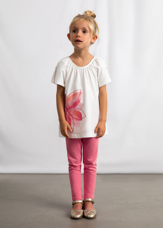 Conj. leggings ponto roma - mayoral - Mini Menina - SS26-3723