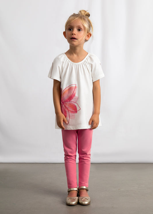 Conj. leggings ponto roma - mayoral - Mini Menina - SS26-3723