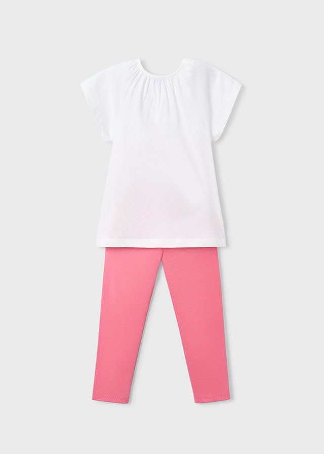 Conj. leggings ponto roma - mayoral - Mini Menina - SS26-3723
