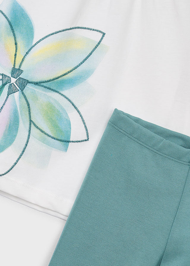 Conj. leggings ponto roma - mayoral - Mini Menina - SS26-3723