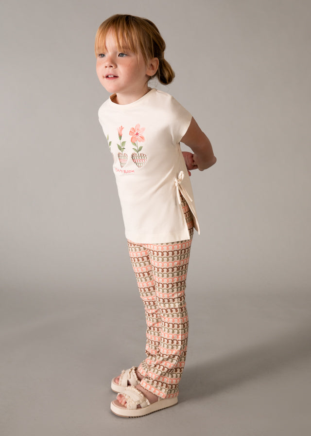Conj. leggings flare - mayoral - Mini Menina - SS26-3728