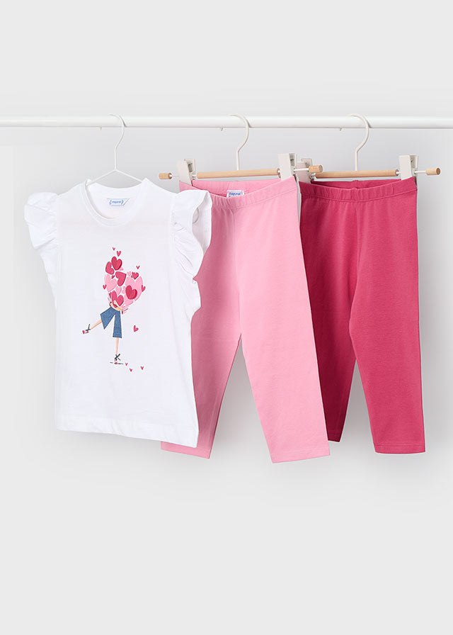 Conj. leggings 2 calças - mayoral - Mini Menina - SS26-3729
