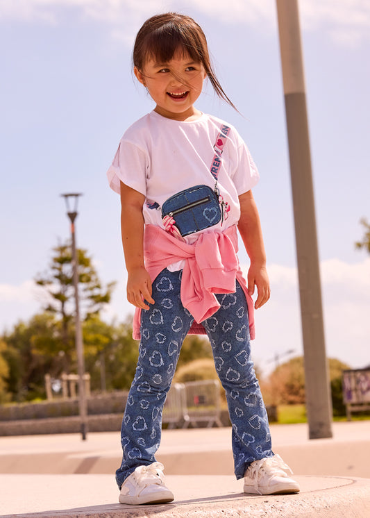 Conj. leggings flare - mayoral - Mini Menina - SS26-3730