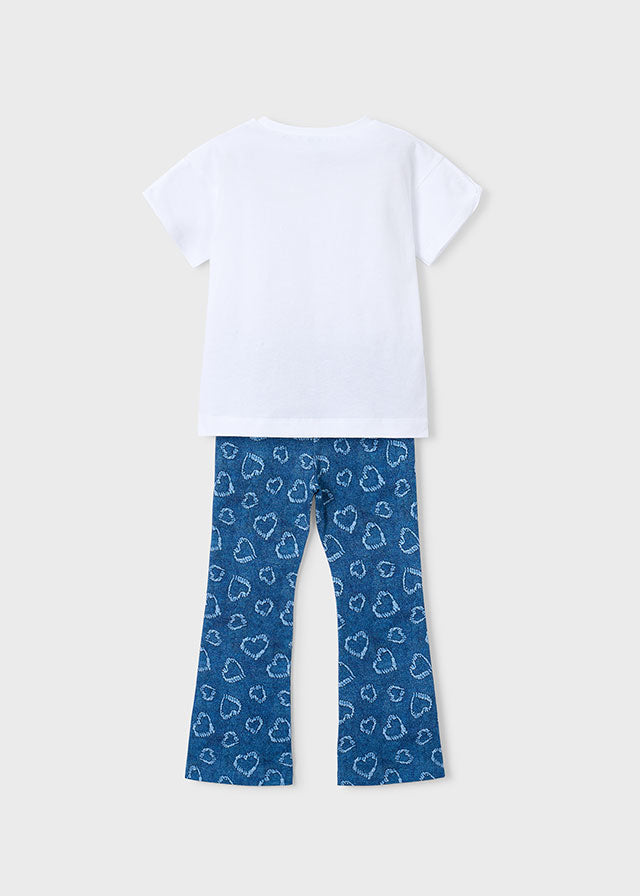 Conj. leggings flare - mayoral - Mini Menina - SS26-3730