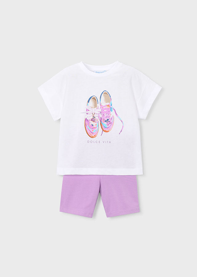 Conj. leggings de ciclismo - mayoral - Mini Menina - SS26-3731