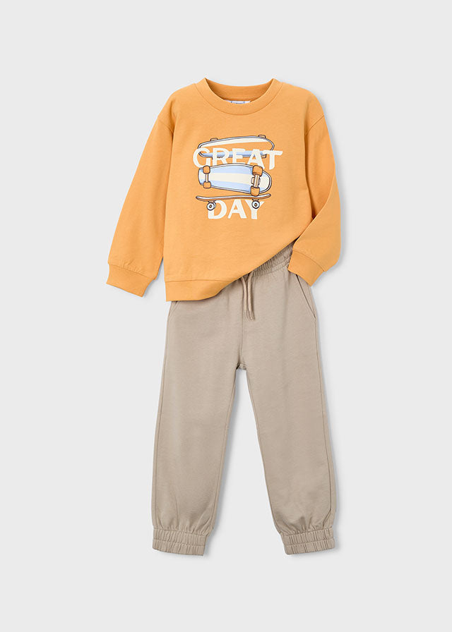 Fato treino sweat - mayoral - Mini Menino - SS26-3882