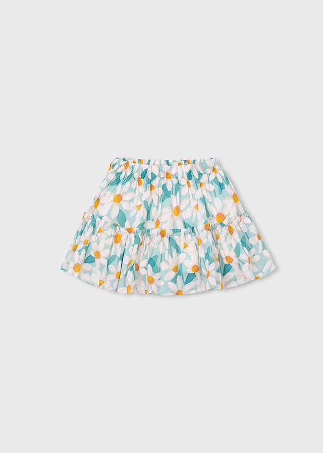 Saia dobby estampada - mayoral - Mini Menina - SS26-3903