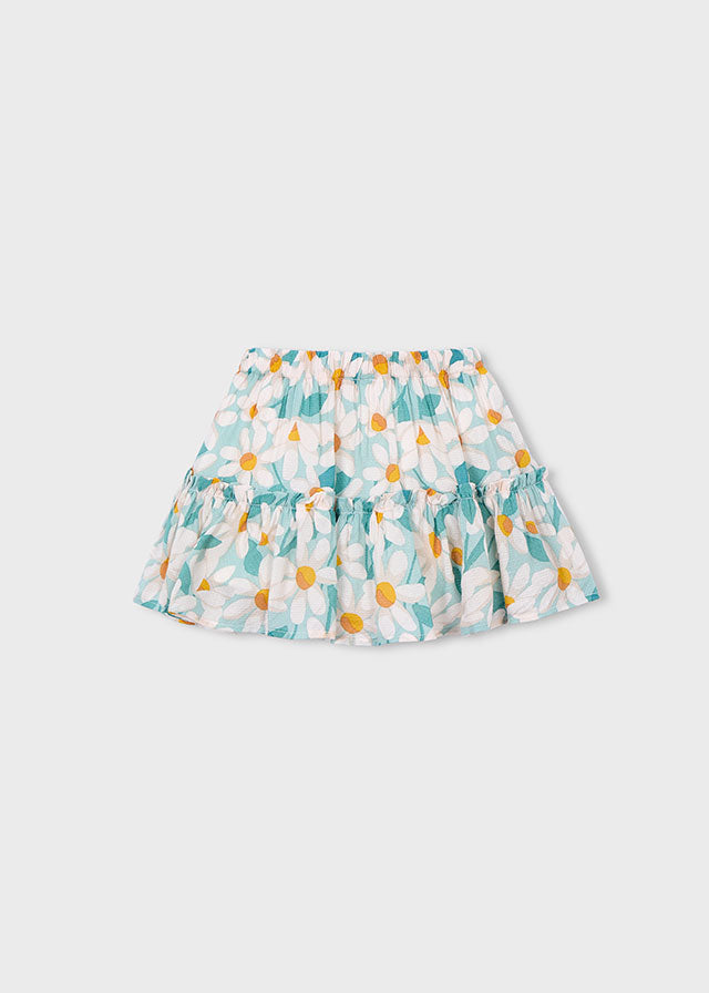 Saia dobby estampada - mayoral - Mini Menina - SS26-3903