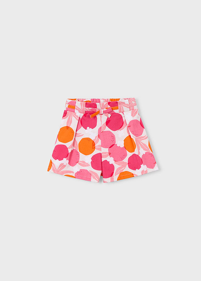 Saia calça estampada - mayoral - Mini Menina - SS26-3906