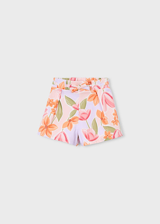Saia calça estampada - mayoral - Mini Menina - SS26-3906