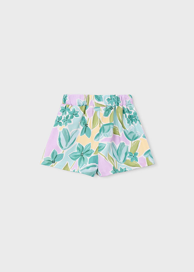 Saia calça estampada - mayoral - Mini Menina - SS26-3906