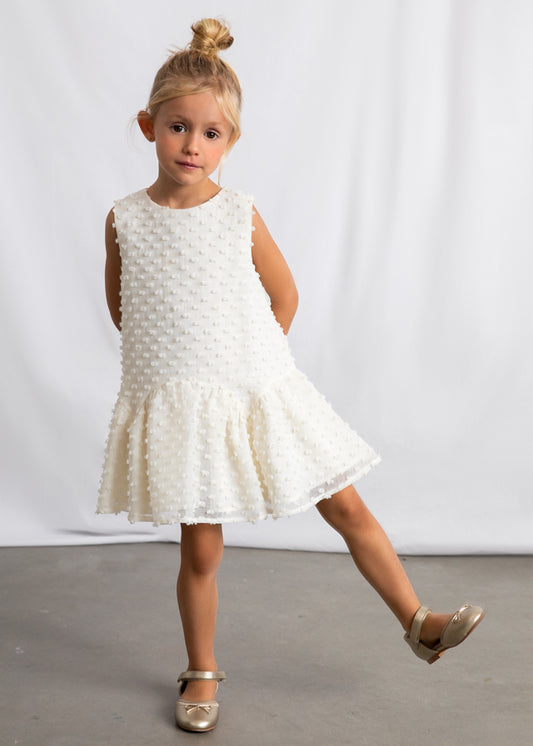 Vestido plumeti - mayoral - Mini Menina - SS26-3911