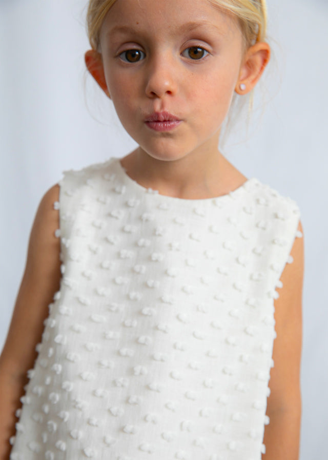 Vestido plumeti - mayoral - Mini Menina - SS26-3911