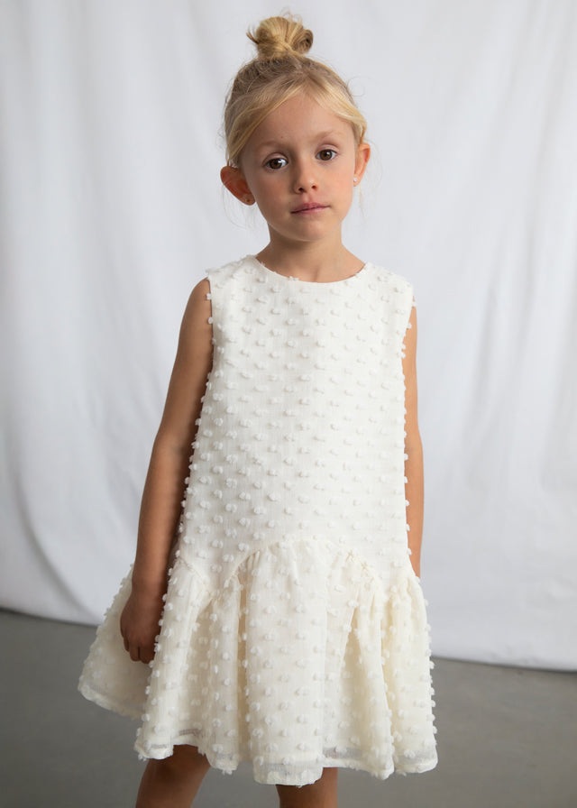Vestido plumeti - mayoral - Mini Menina - SS26-3911